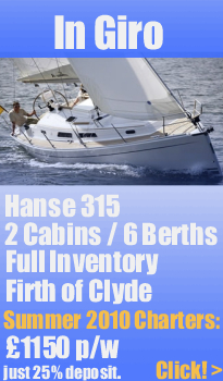 Bareboat Yacht Charter in Scotland at Largs Yacht Haven, Firth of Clyde, West Coast of Scotland from ScotSail!